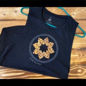 Club Pilates Leopard Tank